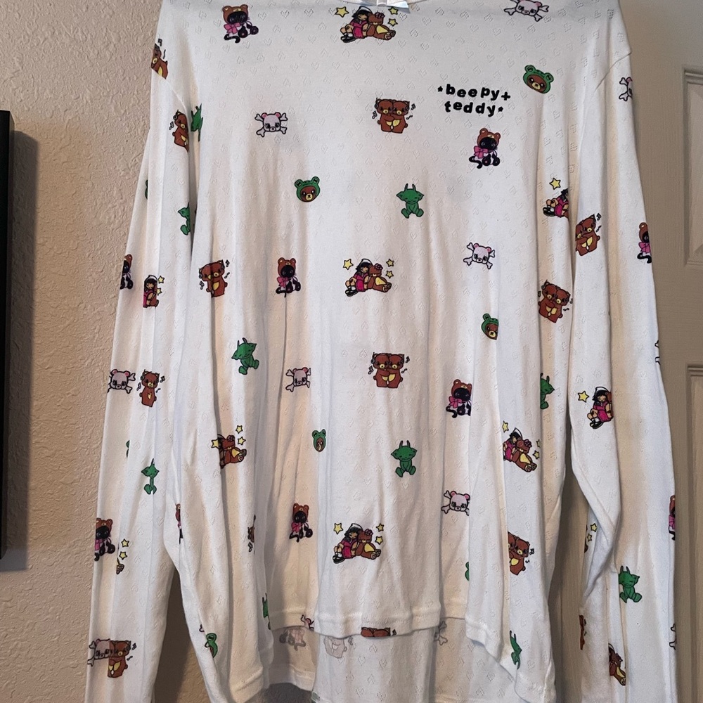 Beepy x Teddy Fresh Long Sleeve Tee